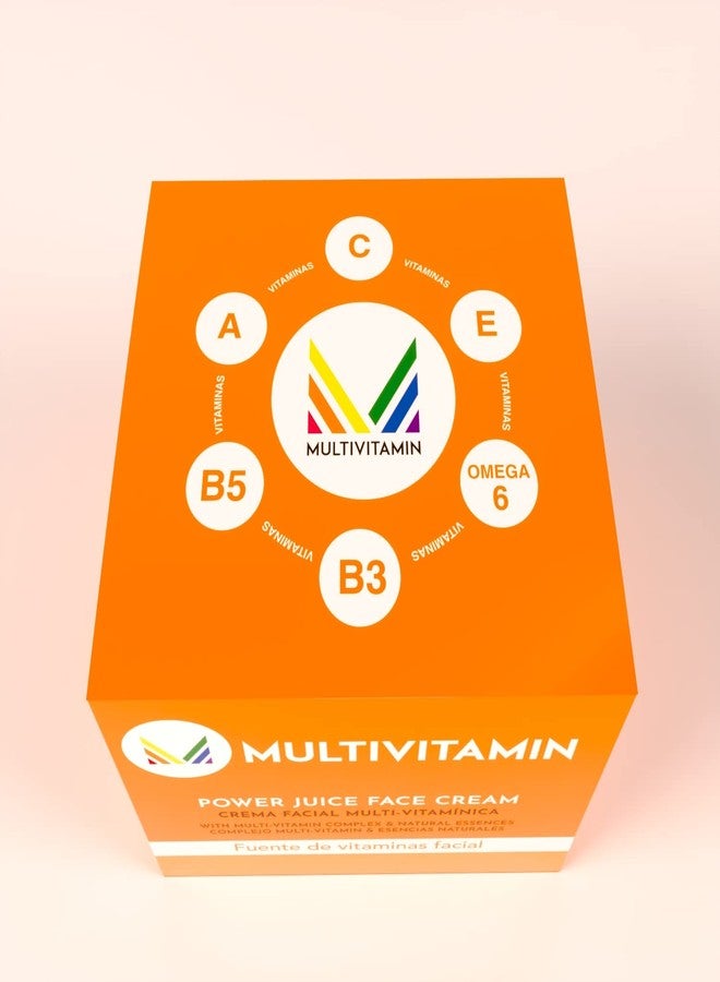 مالتي فيتامين كريم مرطب للوجه نهاري بعامل حماية من الشمس SPF30 و Q10 مع مركب متعدد الفيتامينات وخلاصات طبيعية، يعيد للبشرة ترطيبها بعمق، غني بحمض الهيالورونيك وفيتامين C، يحسن إشراقة البشرة ومرونتها. - Image 3